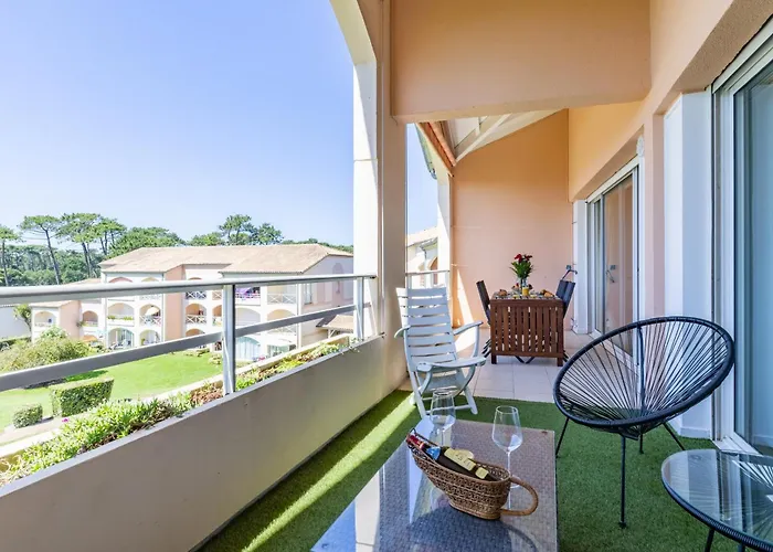 Grand Balcon, Piscine, Plage, Golf, Parking, Wifi, Lave Linge & Vaisselle * Moliets-et-Maa