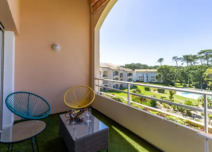 Grand Balcon, Piscine, Plage, Golf, Parking, Wifi, Lave Linge & Vaisselle Moliets-et-Maa